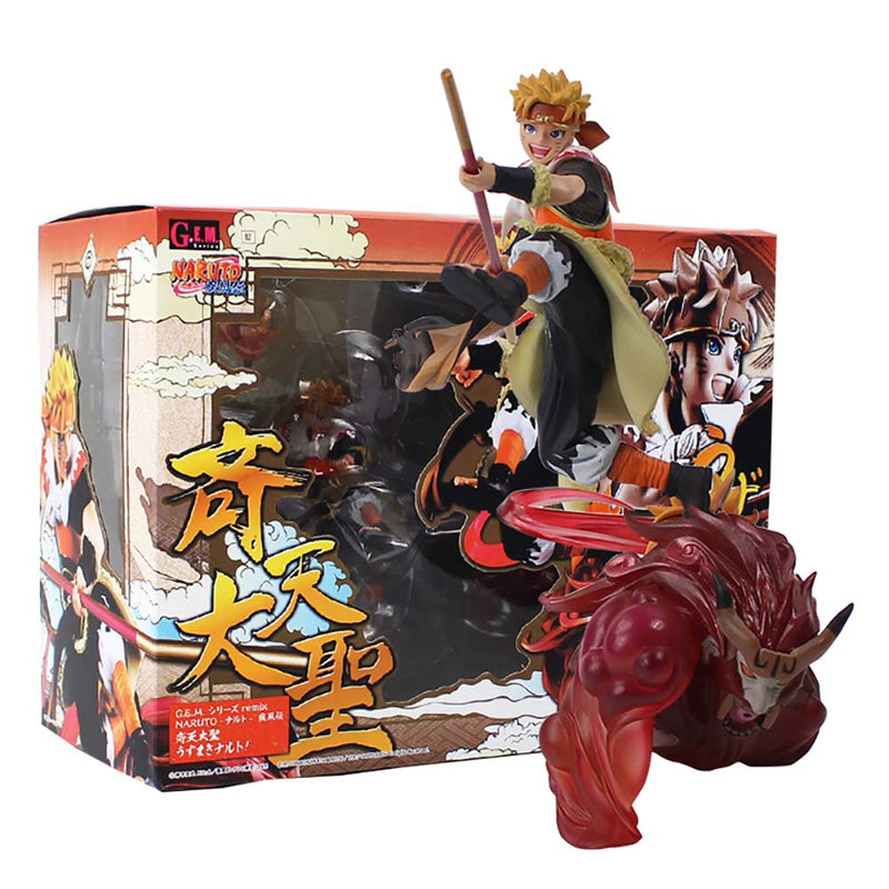 Naruto Shippuden Uzumaki Cos Son goku Action Figure Model 18CM - Toysoff.com