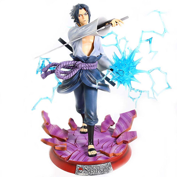 Naruto Uchiha Sasuke Action Figure Collection Model Toy 28.5cm