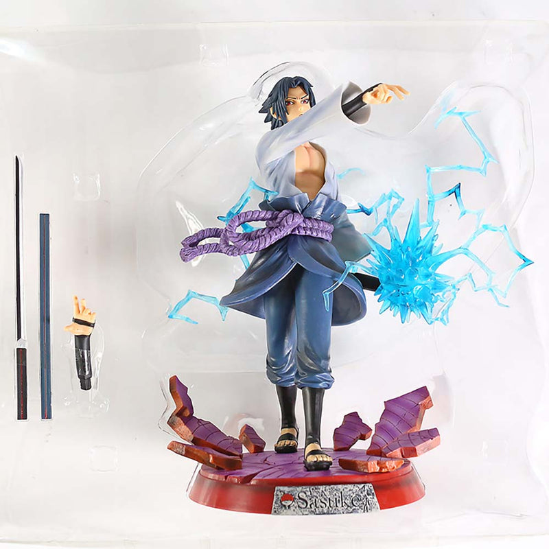 Naruto Uchiha Sasuke Action Figure Collection Model Toy 28.5cm