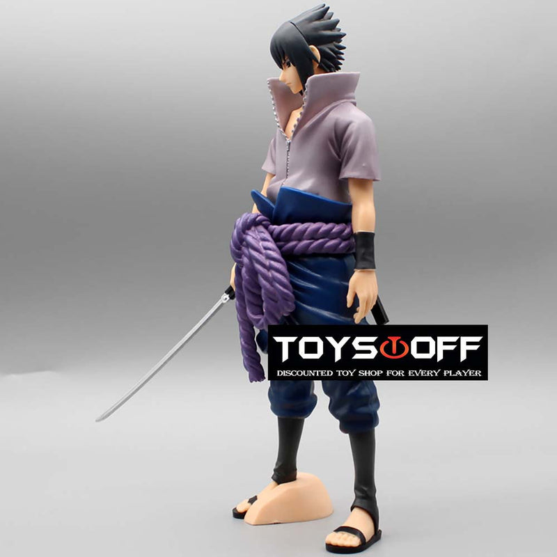 Naruto Uchiha Sasuke Action Figure Model Toy 29cm