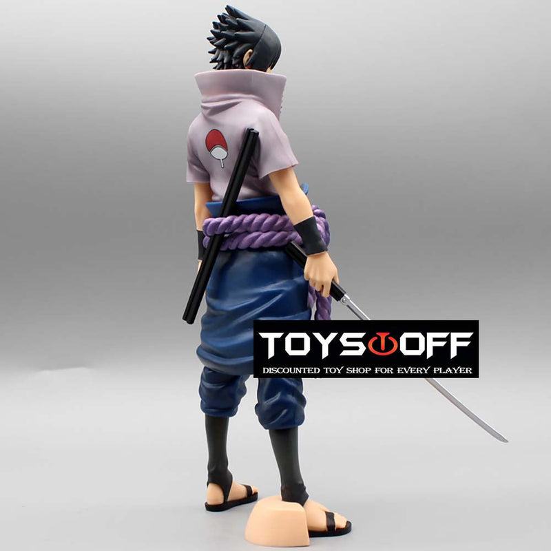 Naruto Uchiha Sasuke Action Figure Model Toy 29cm