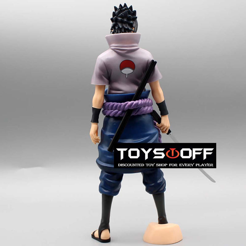 Naruto Uchiha Sasuke Action Figure Model Toy 29cm