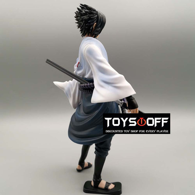 Naruto Uchiha Sasuke with Curse Action Figure Model Toy 24cm