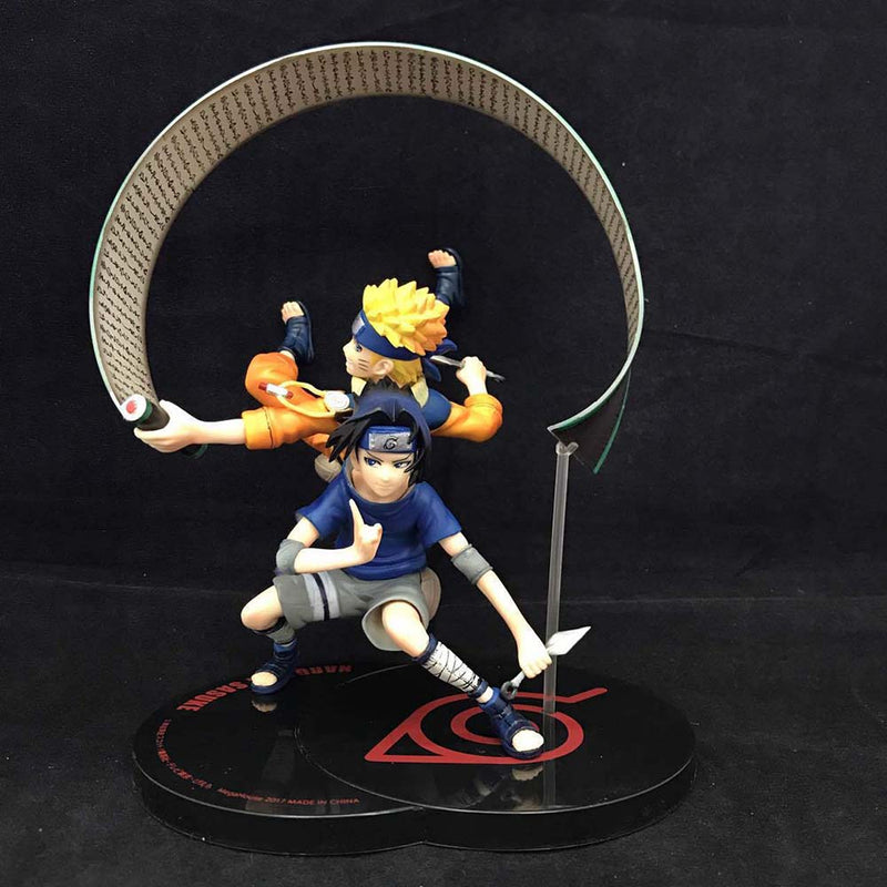 Naruto Uzumaki Uchiha Sasuke GEM Series Remix Action Figure 19cm