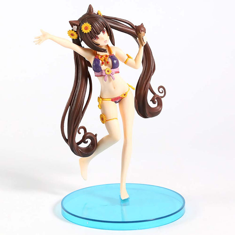 Nekopara Vol 1 Soleil Opened Chocolat Mizugi Ver Action Figure 17cm