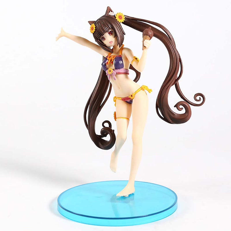 Nekopara Vol 1 Soleil Opened Chocolat Mizugi Ver Action Figure 17cm