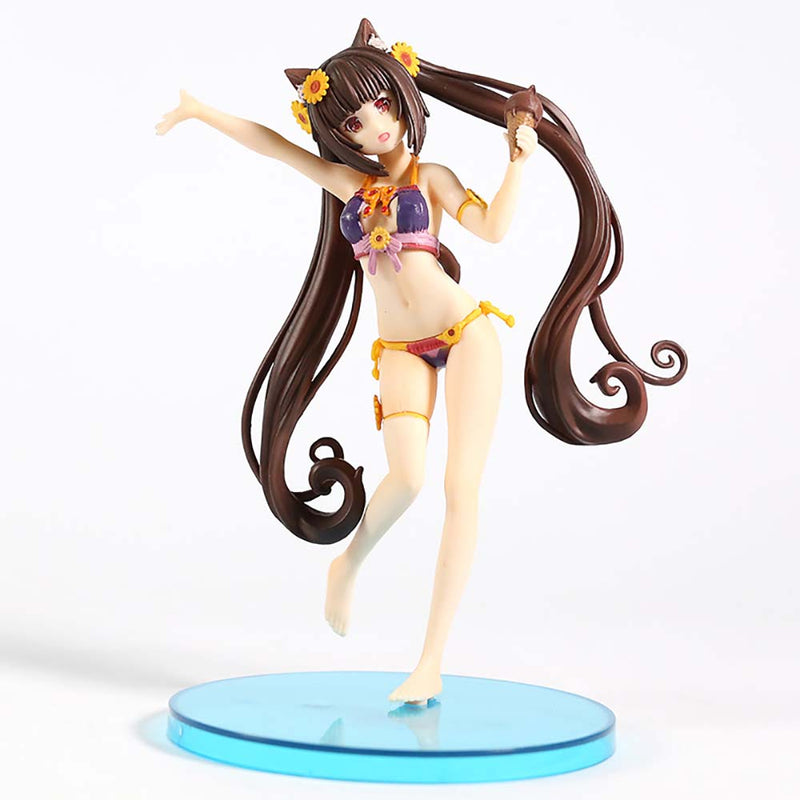 Nekopara Vol 1 Soleil Opened Chocolat Mizugi Ver Action Figure 17cm