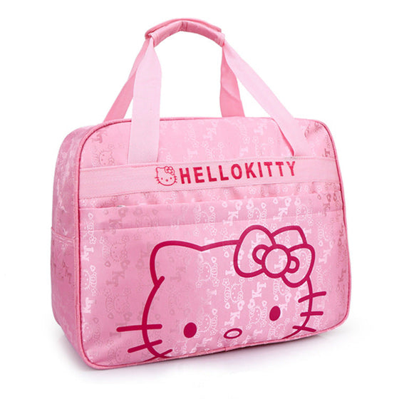 New Cartoon Style Hello Kitty Women Short Trip Hand Bag - Toysoff.com