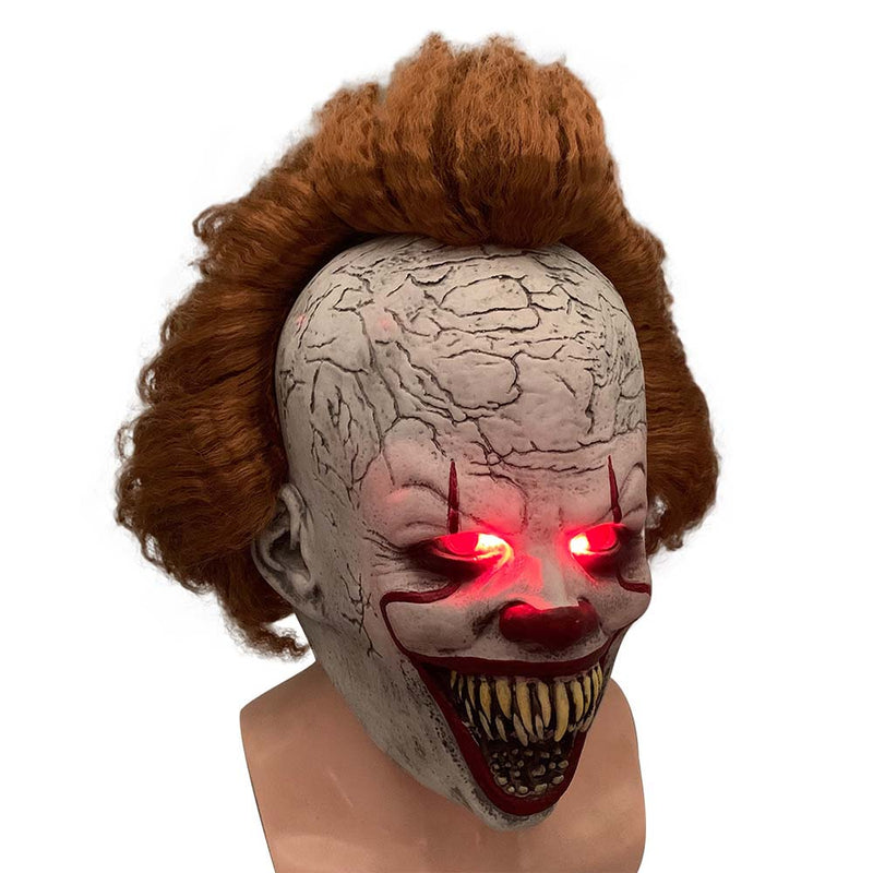 New LED Pennywise It Chapter Two Stephen King s It Mask Party Cosplay Prop