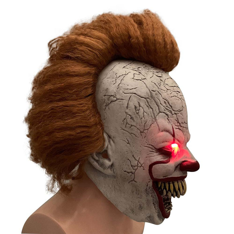 New LED Pennywise It Chapter Two Stephen King s It Mask Party Cosplay Prop