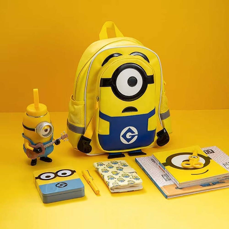 New Style Cute Style Minions Cartoon Kindergarten Children's Backpack Yellow - Toysoff.com