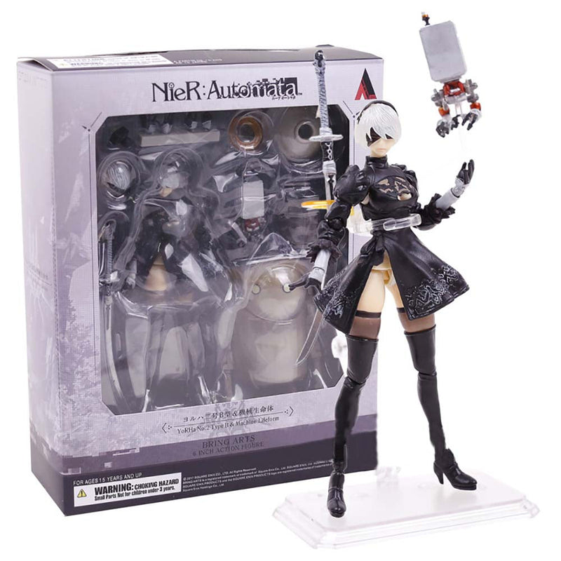 NieR Automata YoRHa B 2B Machine Lifeform Fighting Action Figure 15cm