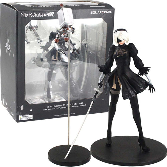 NieR Automata 2B YoRHa No 2 Type B Deluxe Ver Action Figure 28cm