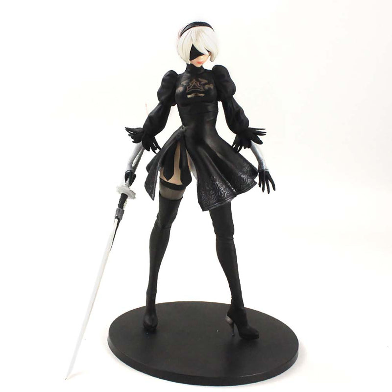 NieR Automata 2B YoRHa No 2 Type B Deluxe Ver Action Figure 28cm