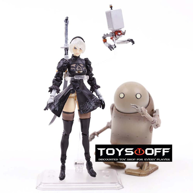 NieR Automata YoRHa B 2B Machine Lifeform Fighting Action Figure 15cm