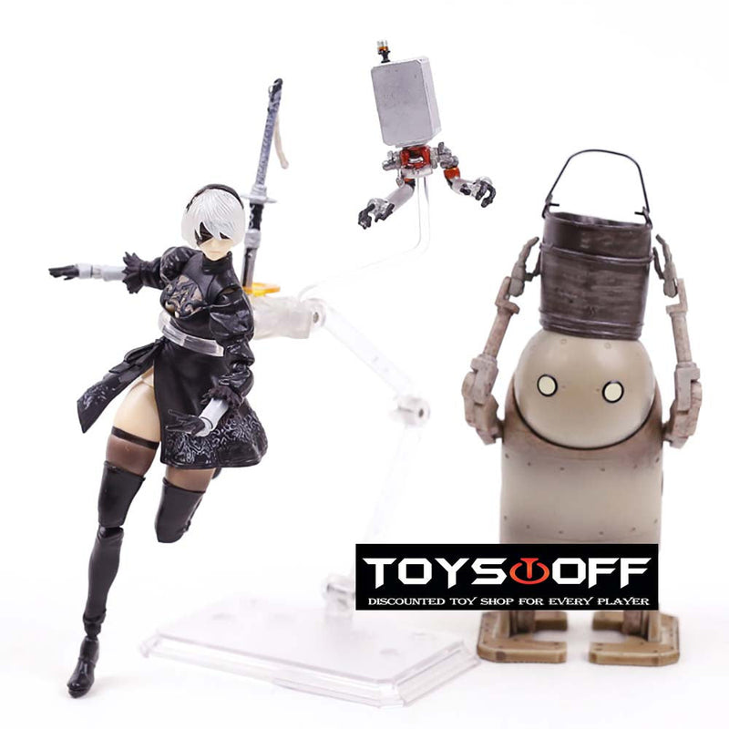 NieR Automata YoRHa B 2B Machine Lifeform Fighting Action Figure 15cm