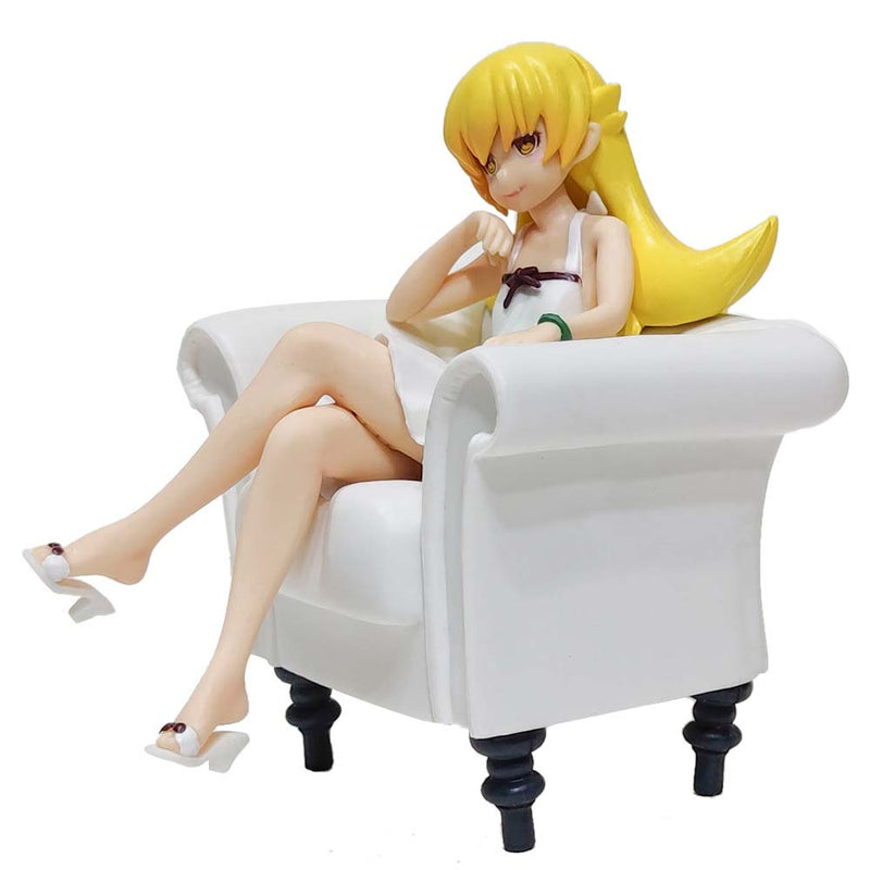 Nisemonogatari Oshino Shinobu Sofa Ver Action Figure Girl Model Toy 12cm