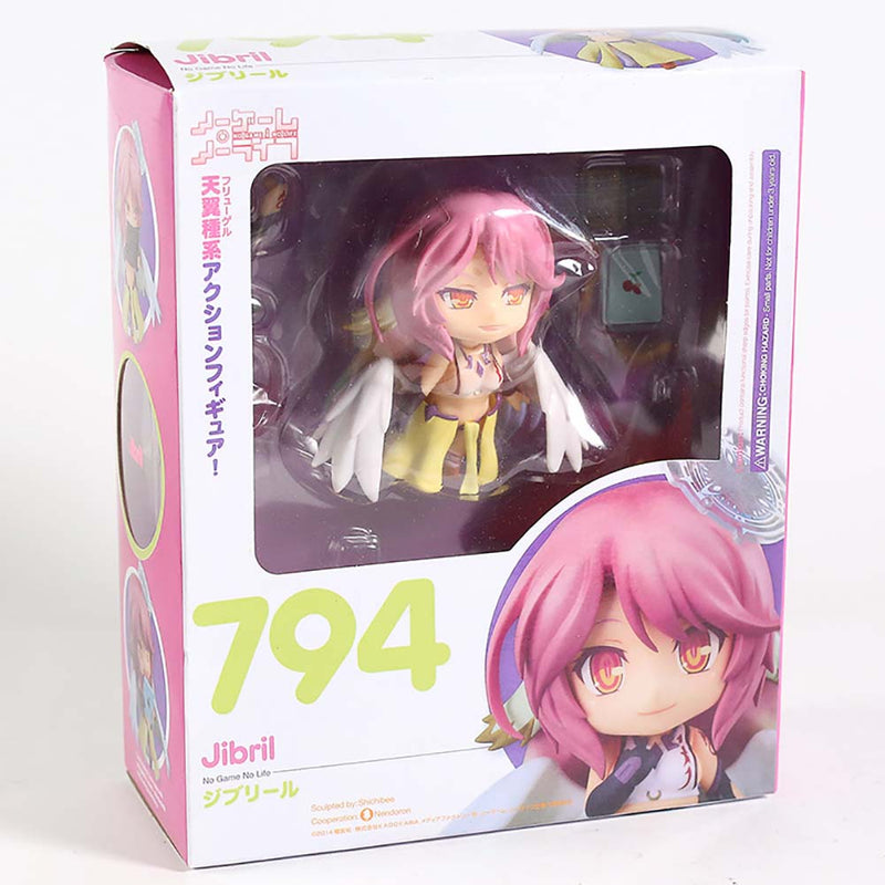 No Game No Life 794 Q Version Jibril Action Figure 10cm