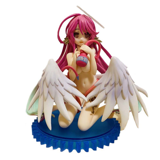 No Game No Life Jibril Action Figure Collectible Model Toy 15cm