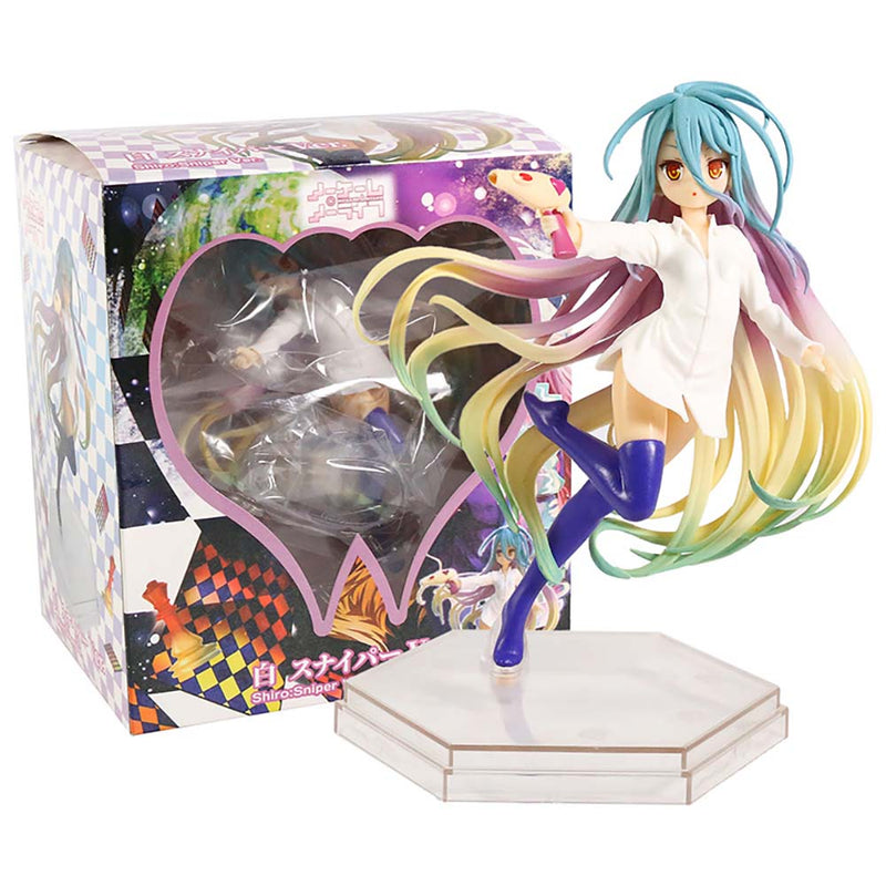 No Game No Life Pop Up Parade Shiro Sniper Action Figure 17cm