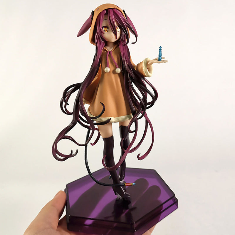 No Game No Life Schwi Action Figure Collectible Model Toy 18cm