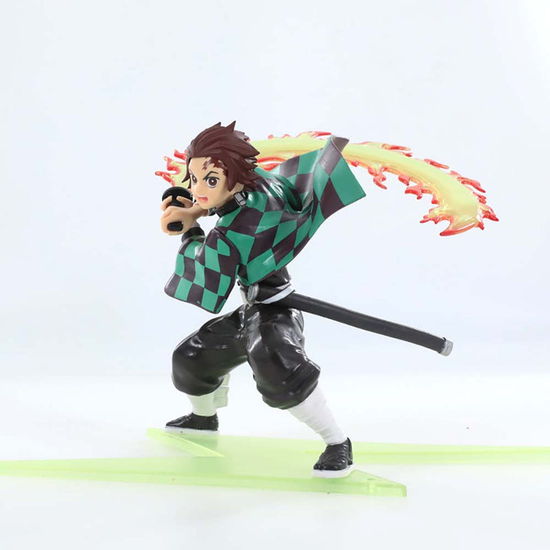 Demon Slayer Kamado Tanjirou Action Figure Collectible Model Toy 17cm