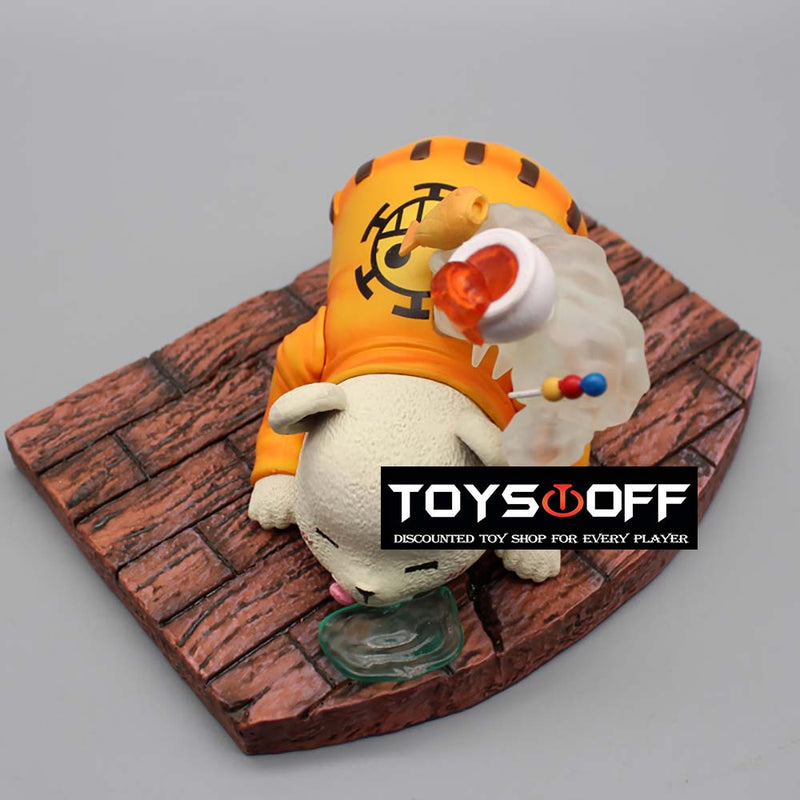 ONE PIECE Sleeping Ver Bepo Action Figure Cute Model Toy 9cm