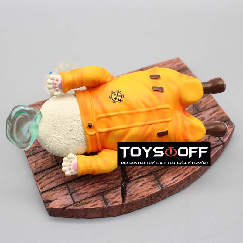 ONE PIECE Sleeping Ver Bepo Action Figure Cute Model Toy 9cm