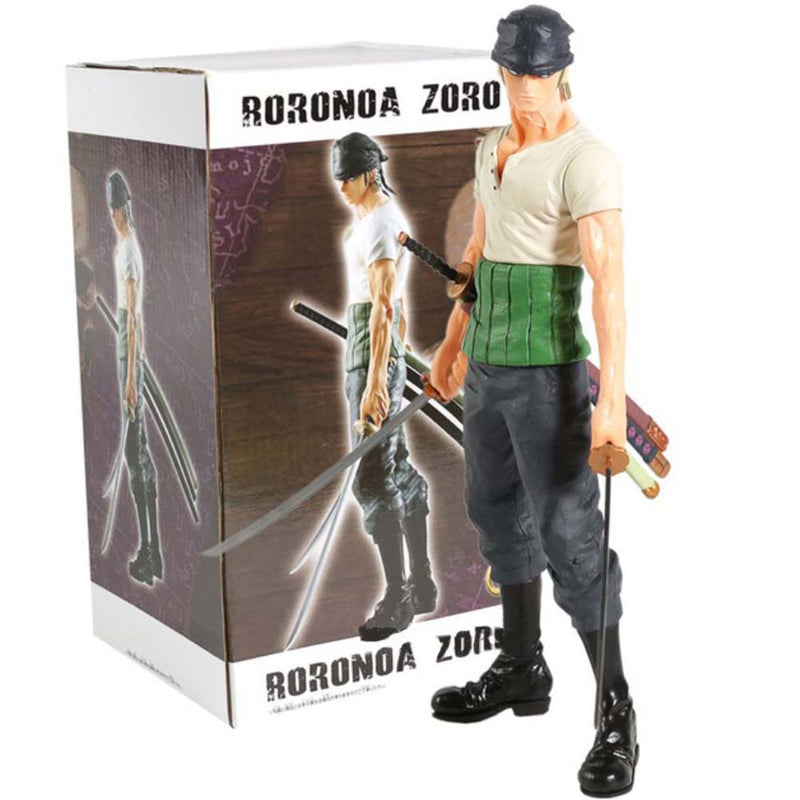 One Piece 20th ANNIVERSARY Ichibankuji Roronoa Zoro Action Figure Toy 25cm