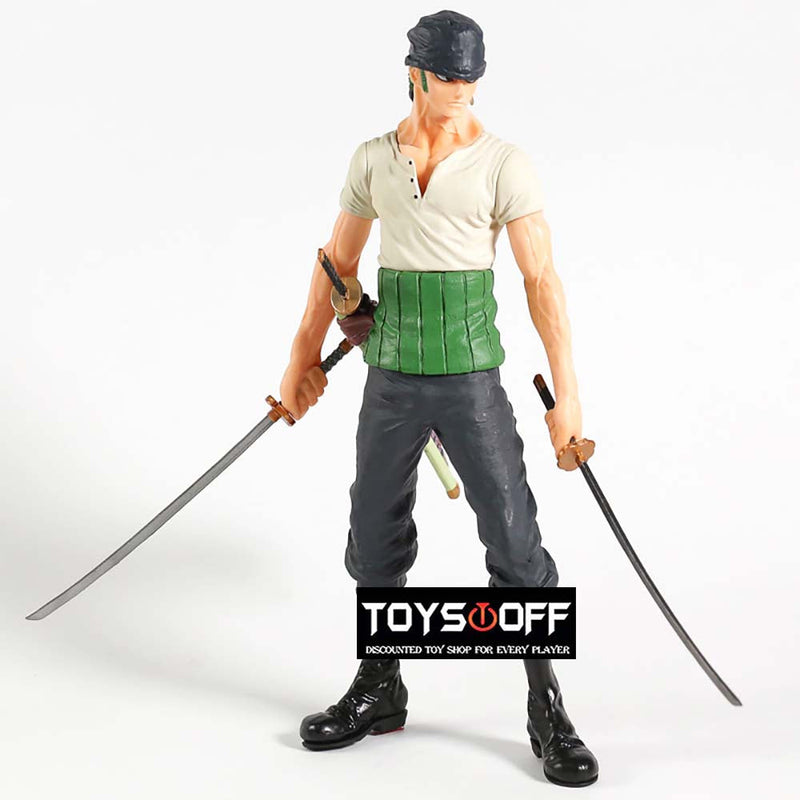 One Piece 20th ANNIVERSARY Ichibankuji Roronoa Zoro Action Figure Toy 25cm