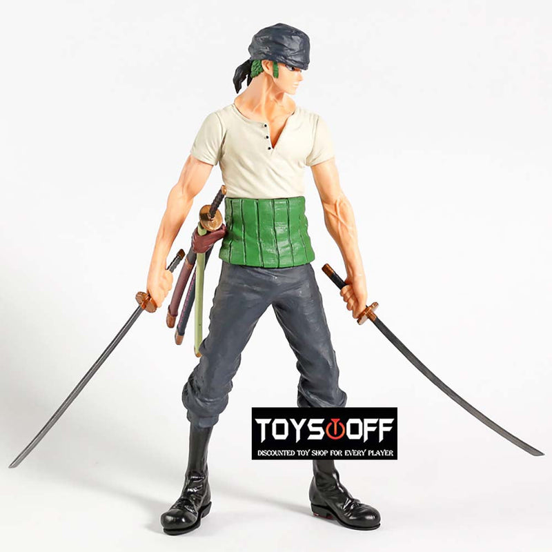 One Piece 20th ANNIVERSARY Ichibankuji Roronoa Zoro Action Figure Toy 25cm