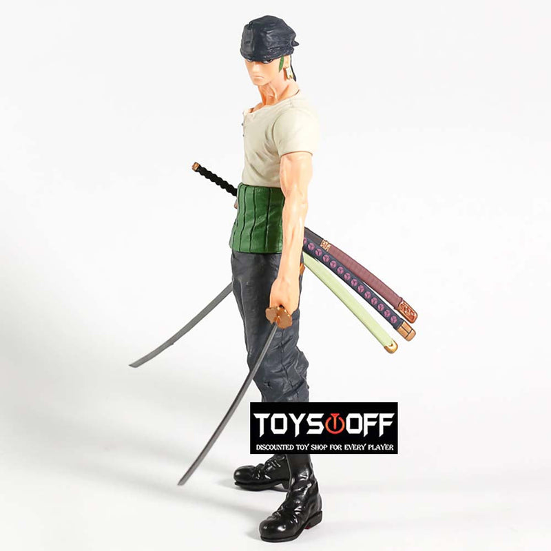 One Piece 20th ANNIVERSARY Ichibankuji Roronoa Zoro Action Figure Toy 25cm