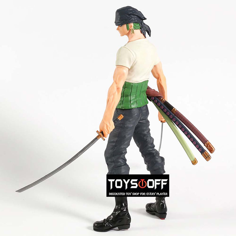 One Piece 20th ANNIVERSARY Ichibankuji Roronoa Zoro Action Figure Toy 25cm