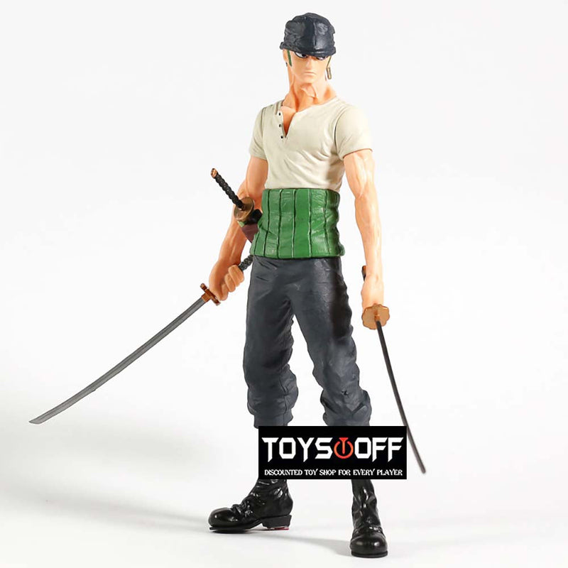 One Piece 20th ANNIVERSARY Ichibankuji Roronoa Zoro Action Figure Toy 25cm