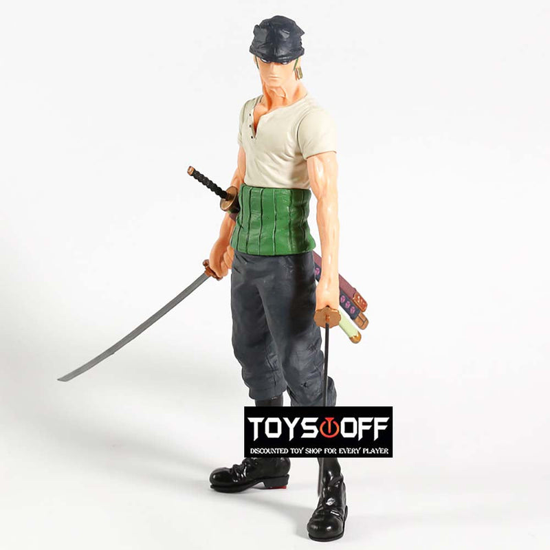 One Piece 20th ANNIVERSARY Ichibankuji Roronoa Zoro Action Figure Toy 25cm