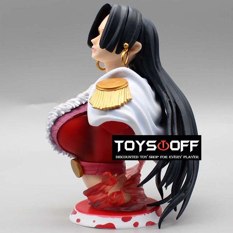 One Piece Boa Hancock Action Figure Sexy Bust Model Toy 17cm