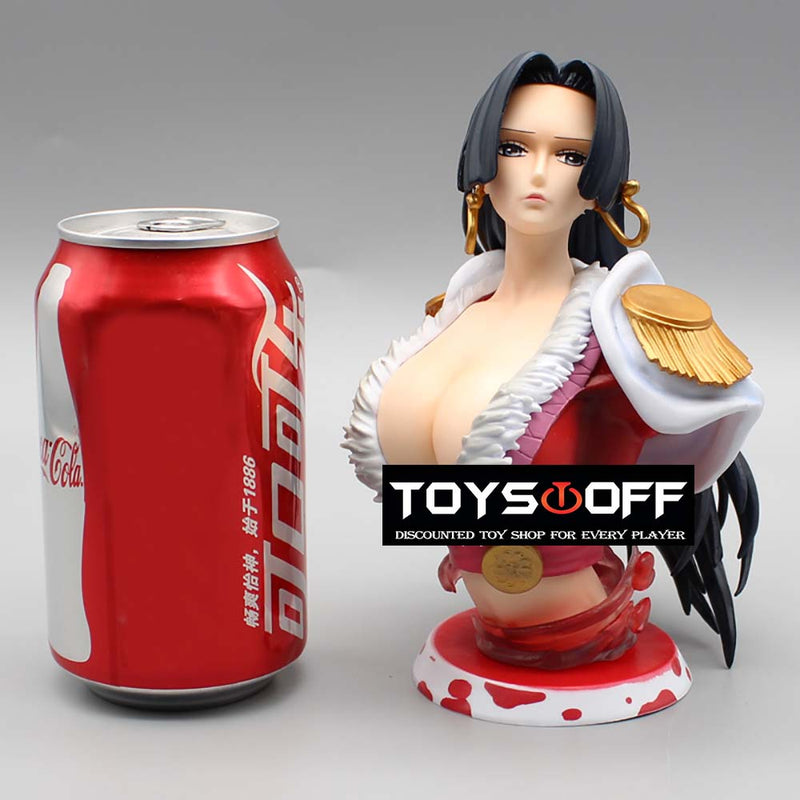 One Piece Boa Hancock Action Figure Sexy Bust Model Toy 17cm