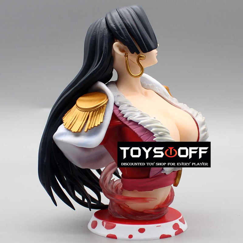 One Piece Boa Hancock Action Figure Sexy Bust Model Toy 17cm