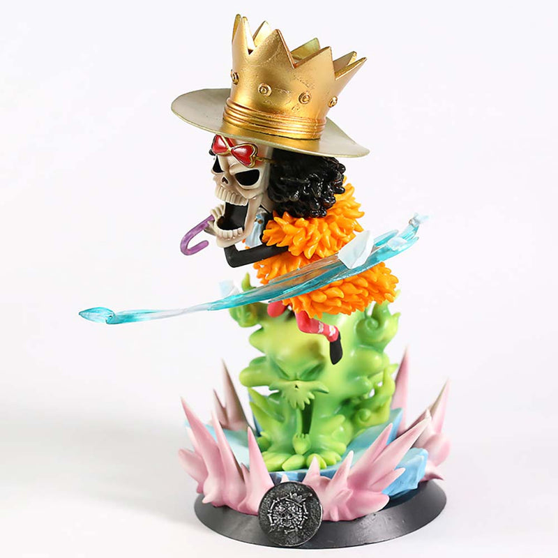 One Piece Brook Action Figure Collectible Model Toy 25cm