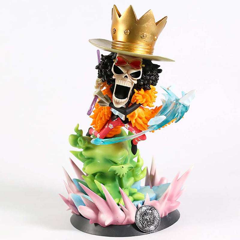 One Piece Brook Action Figure Collectible Model Toy 25cm