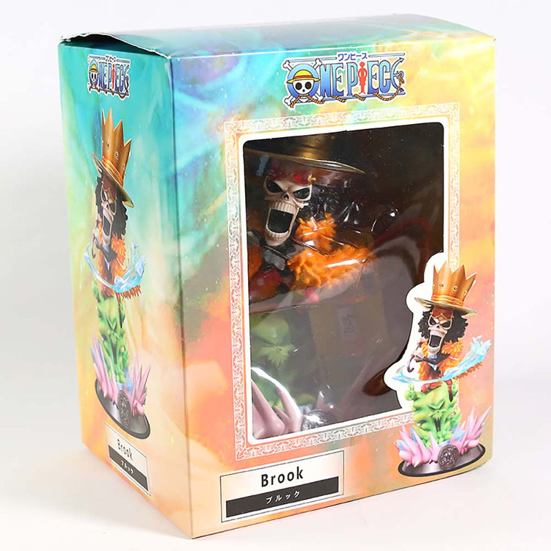 One Piece Brook Action Figure Collectible Model Toy 25cm