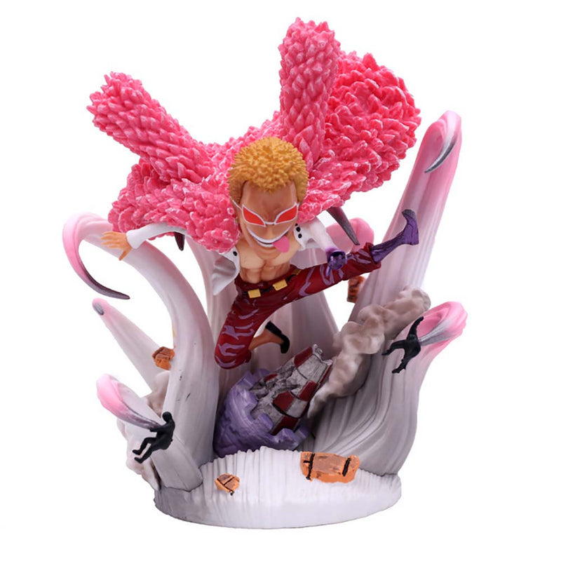 One Piece Donquixote Doflamingo Action Figure Collectible Model Toy 12.5cm