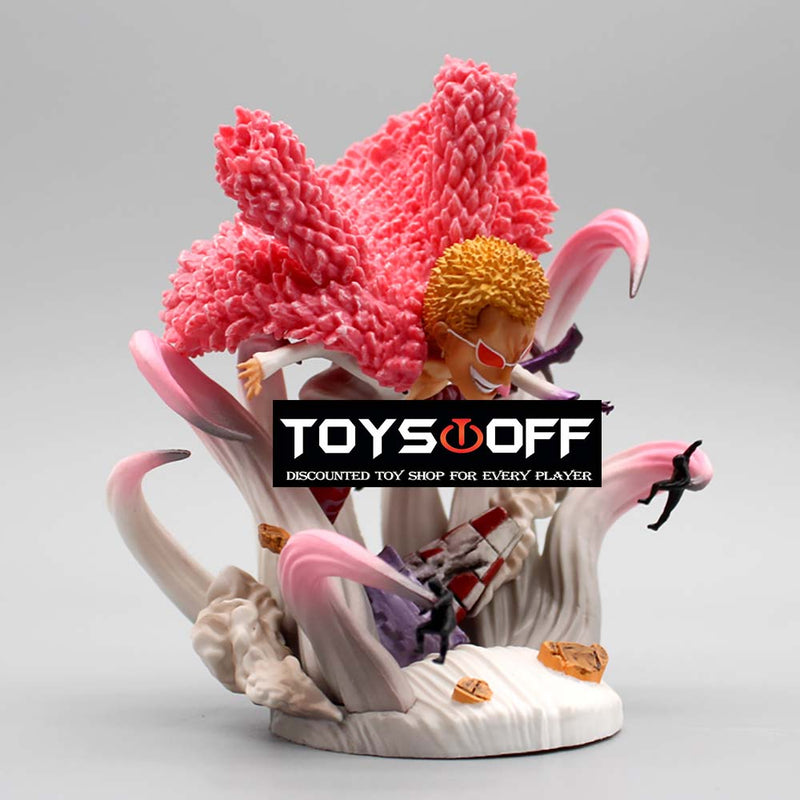 One Piece Donquixote Doflamingo Action Figure Collectible Model Toy 12.5cm