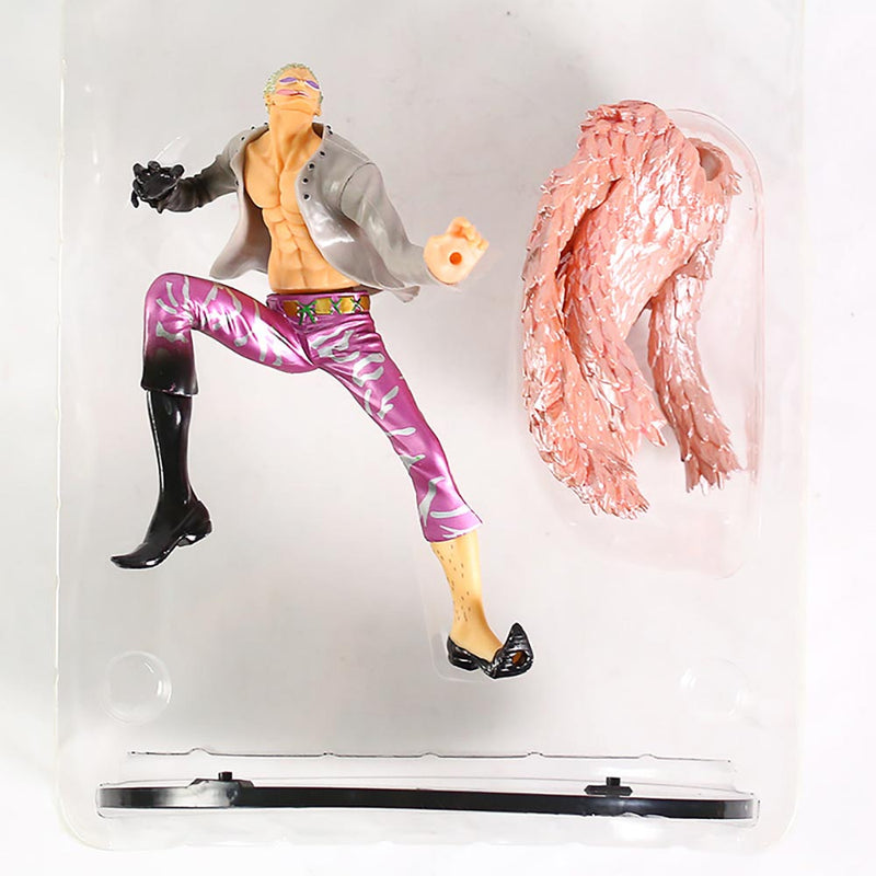 One Piece Donquixote Doflamingo Busoushoku No Haki Ver Action Figure 18cm