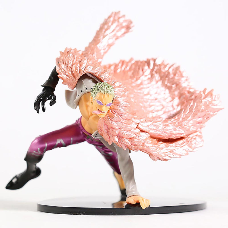 One Piece Donquixote Doflamingo Busoushoku No Haki Ver Action Figure 18cm