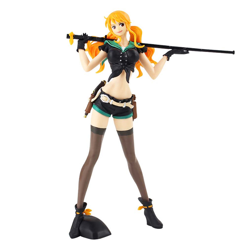 One Piece Flag Diamond Ship Nami Code B Action Figure 24cm