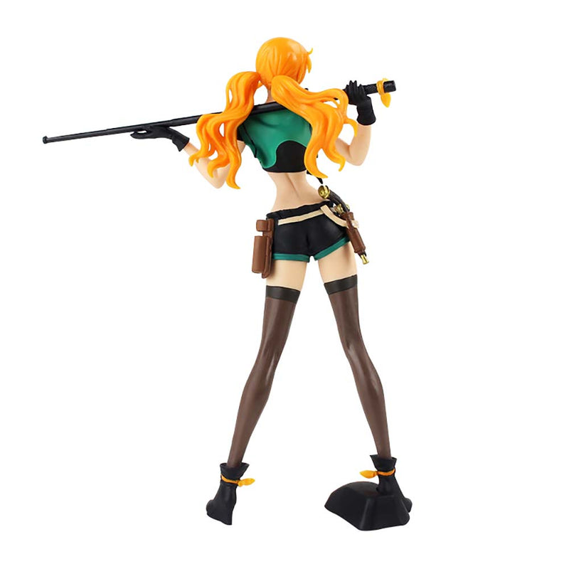 One Piece Flag Diamond Ship Nami Code B Action Figure 24cm