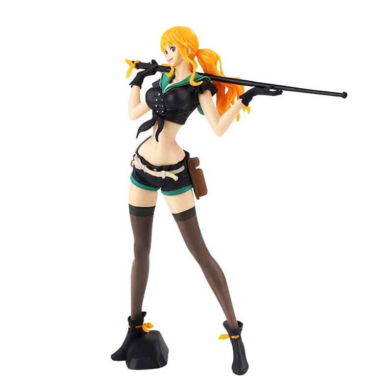 One Piece Flag Diamond Ship Nami Code B Action Figure 24cm