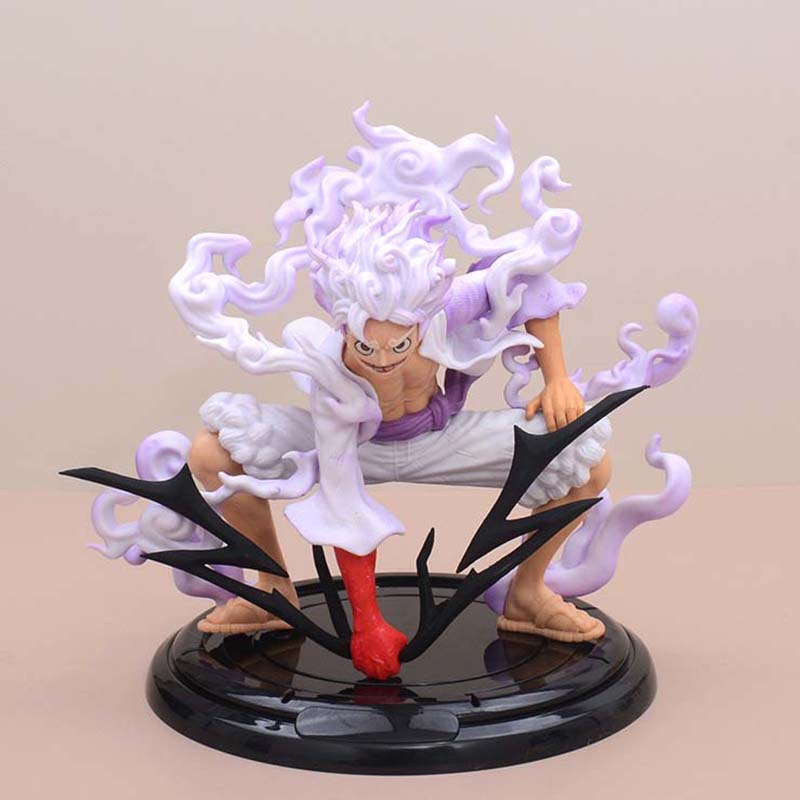 One Piece Gear 5 Sun God Luffy Nika Action Figure Toy 20cm