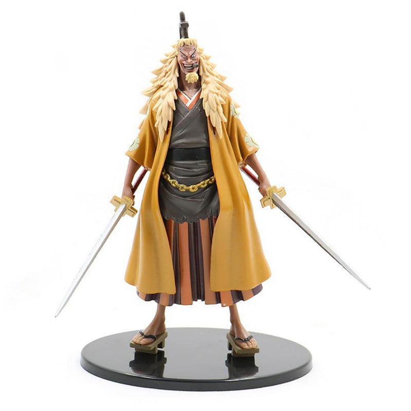 One Piece Grandline Men Shiki Action Figure Model Toy 19cm